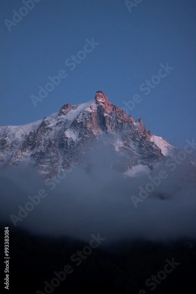Fototapeta mountain in winter