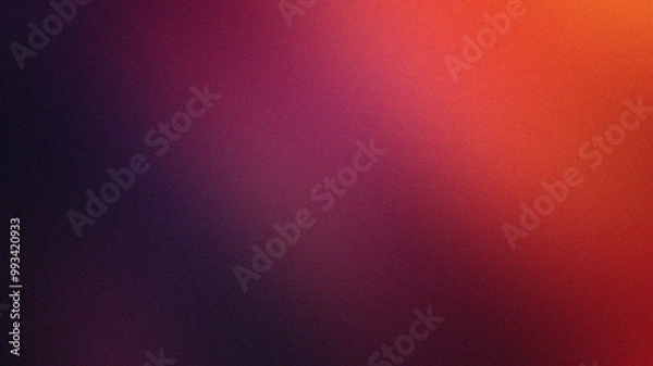 Fototapeta red color gradient grain background