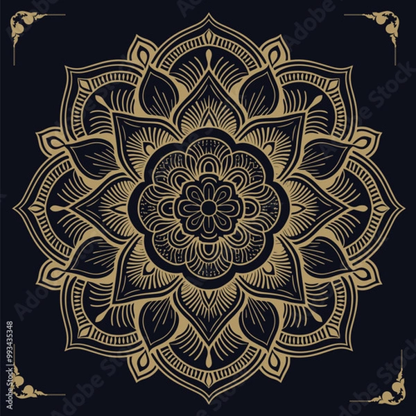 Obraz Mandala art design vector, eps file