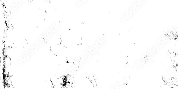 Obraz Photo metal texture with scratches and dust vector. Splashes of paint on white background.
