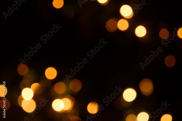 Obraz defocused xmas lights