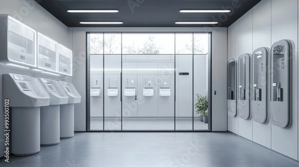 Fototapeta Modern Office Interior.