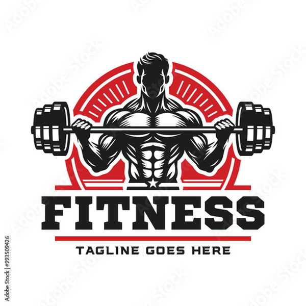 Obraz Modern Vector Logo for Fitness Centers and Gyms