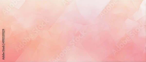 Obraz Abstract Pink and Orange Low Poly Background
