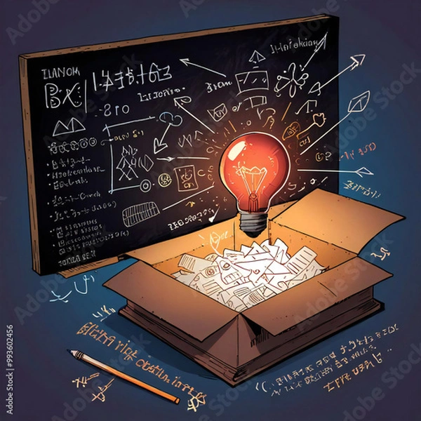 Fototapeta 思いついたアイデア