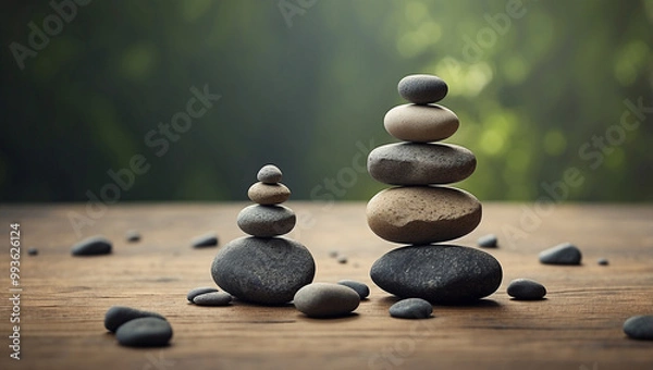 Fototapeta Balanced Stones