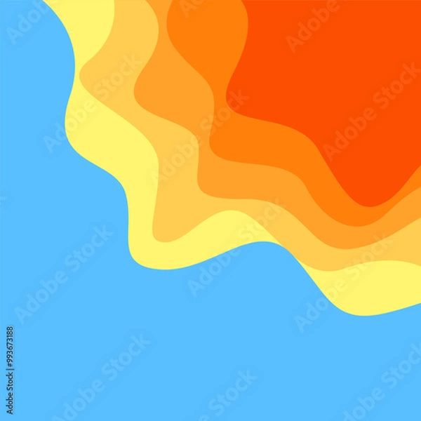 Fototapeta colorful abstract pattern background. template summer concept. vector illustration