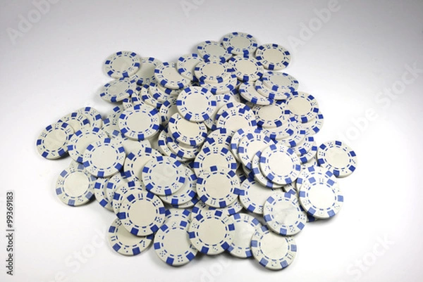 Obraz Haufen Pokerchips