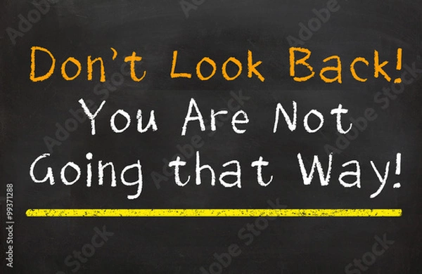 Fototapeta Don't Look Back
