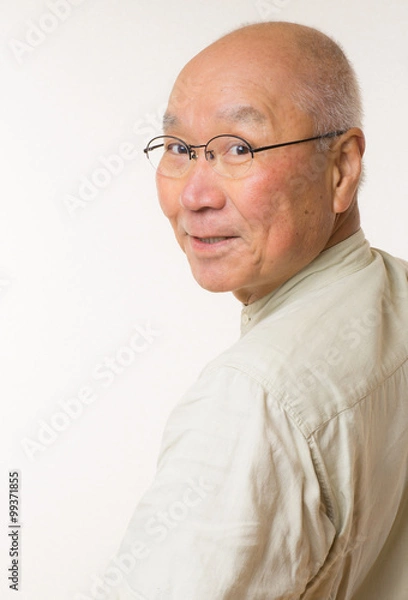 Fototapeta 笑顔のシニア