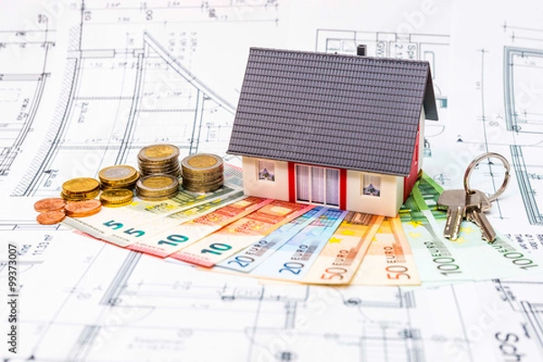 Fototapeta Traum vom Eigenheim