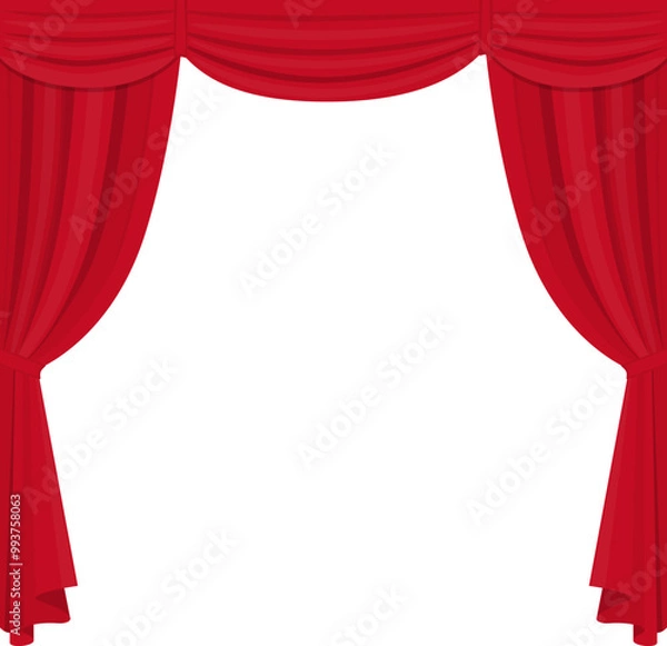 Obraz curtain