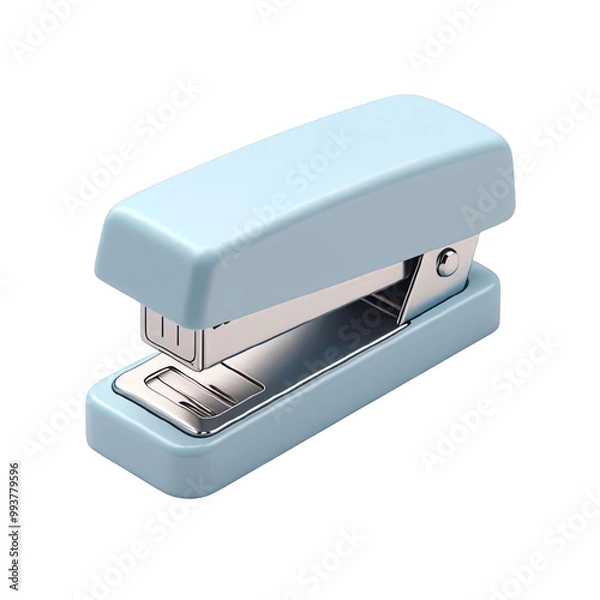 Obraz Mini stapler isolated on transparent background