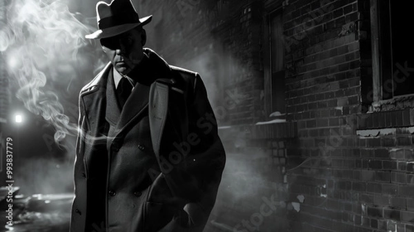 Fototapeta Noir movie character
