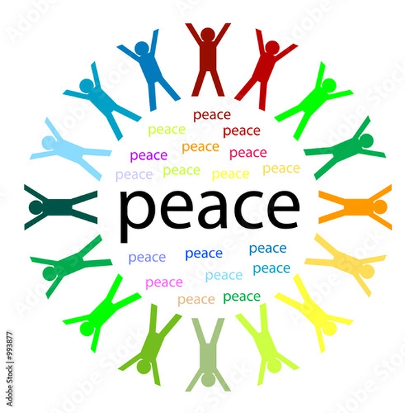 Fototapeta unity and peace
