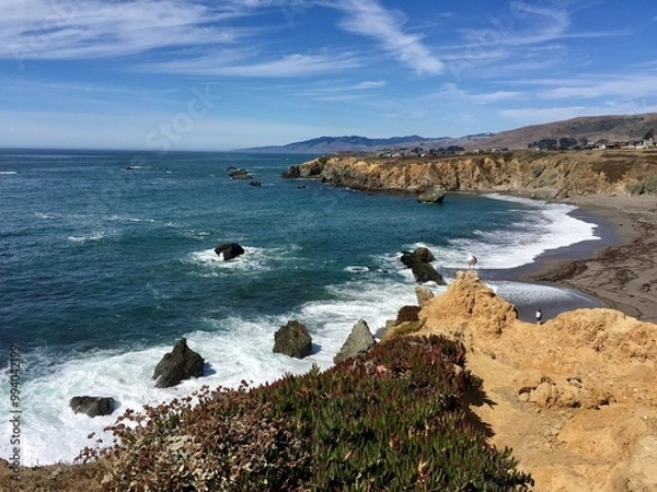 Fototapeta beach and rocks