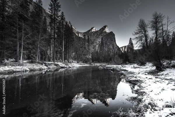 Fototapeta Three Brother, Yosemite