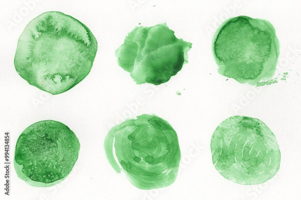 Obraz Aquarell grün