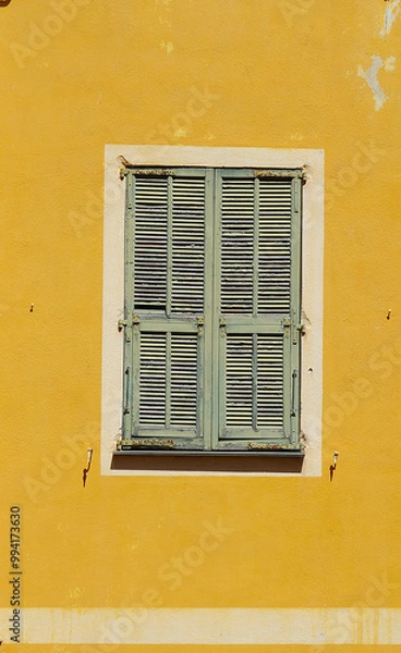 Obraz old window with shutter, french style