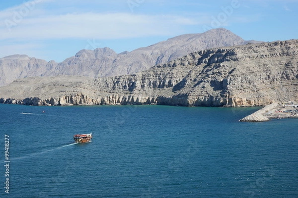 Fototapeta khasab,oman