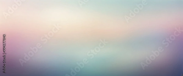 Obraz Wide abstract blurred pastel gradient background