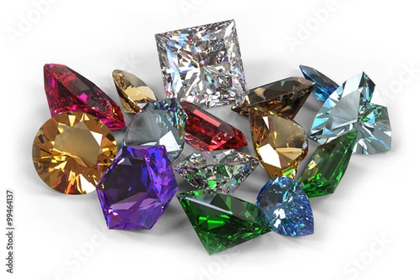 Obraz Gem stones