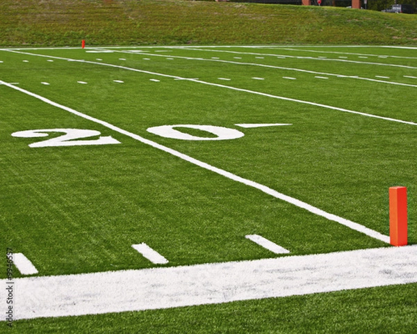 Fototapeta football field