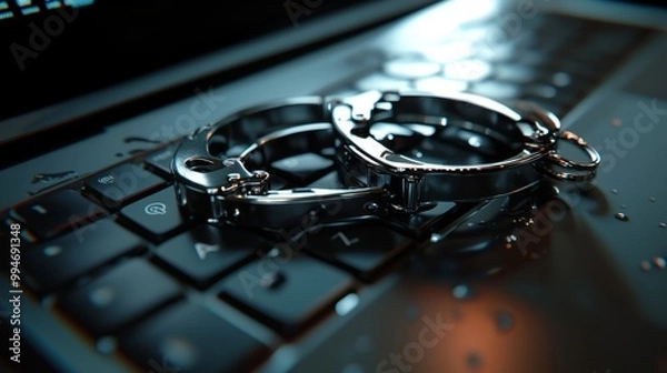 Obraz Digital Detention