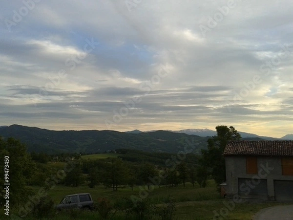 Obraz Sunset landscape