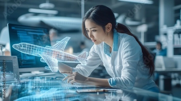 Fototapeta Innovative Aerospace Technology