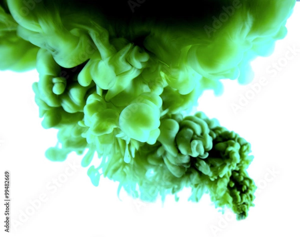 Obraz green abstract art