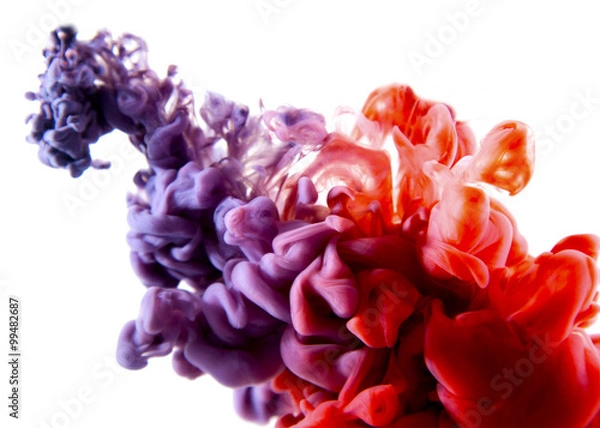 Obraz Purple Red Abstract Art