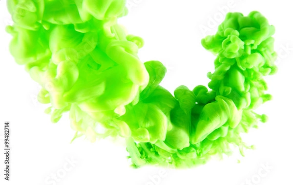 Obraz green abstract art