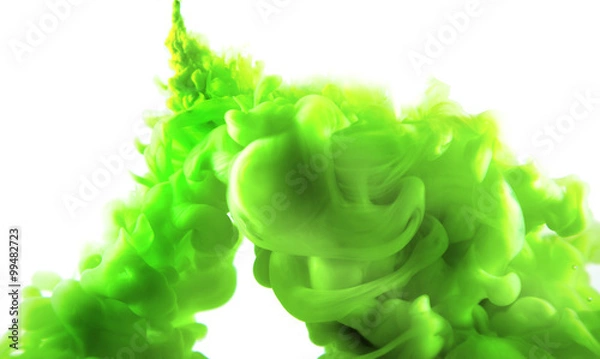 Obraz green abstract art