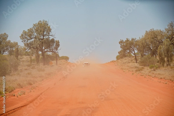 Obraz road through the desert
