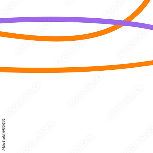 Obraz Orange purple lines background 