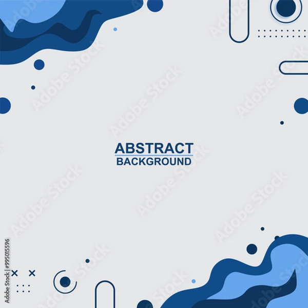 Obraz Vector graphic of gradient abstract background