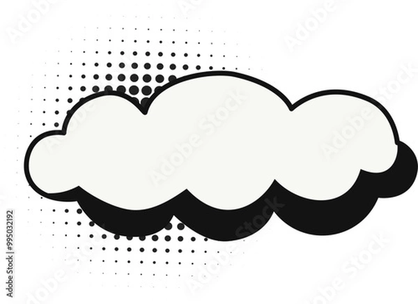 Fototapeta Comic Speech Bubble