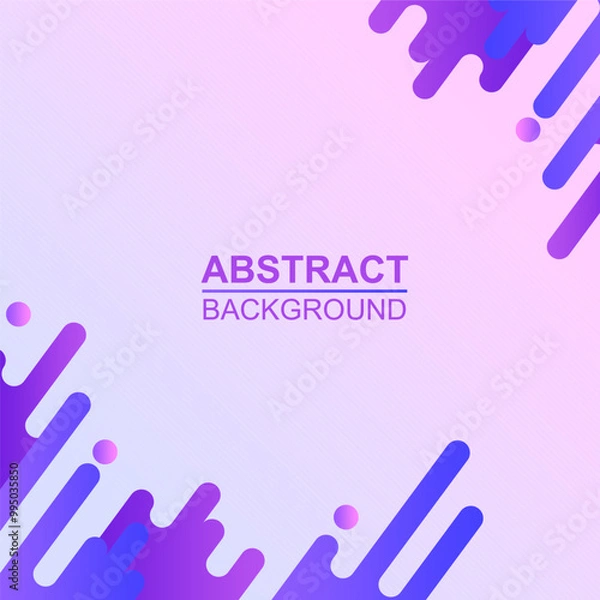 Obraz PURPLE PINK Fluid Background Abstract Frame