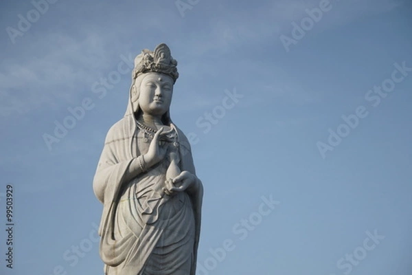 Obraz 부처,부처님,강원도,기도,불심,하늘,배경,파랑,콘크리트