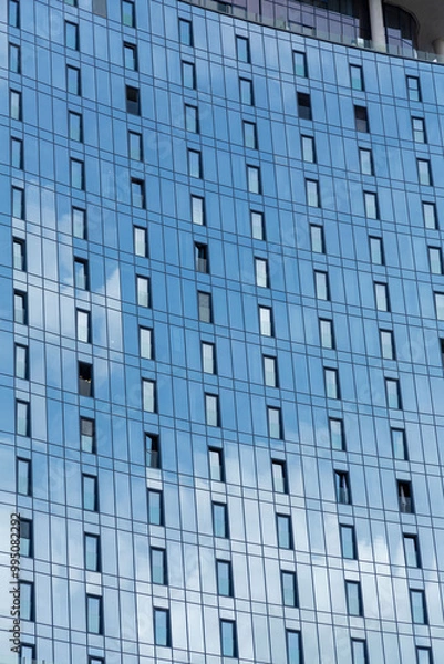 Fototapeta Building facade detail pattern