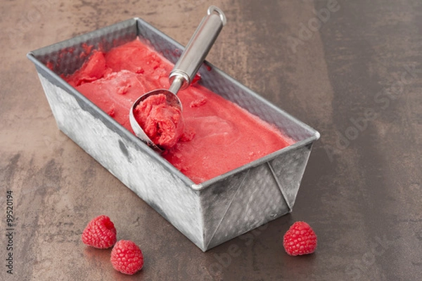 Fototapeta Raspberry Sorbet
