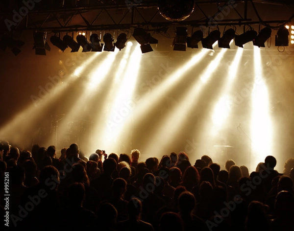 Obraz Goldenes Konzertlicht