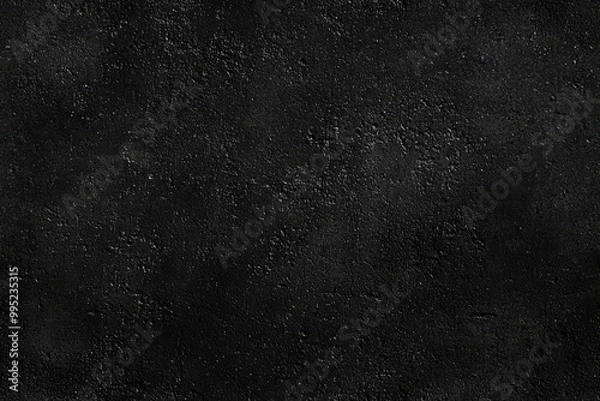 Fototapeta Seamless of Empty black textured concrete wall background , isolated on white background, , copy space for text,