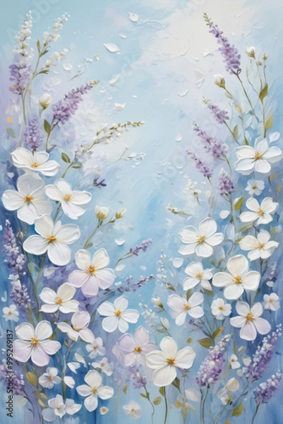 Obraz blossom background