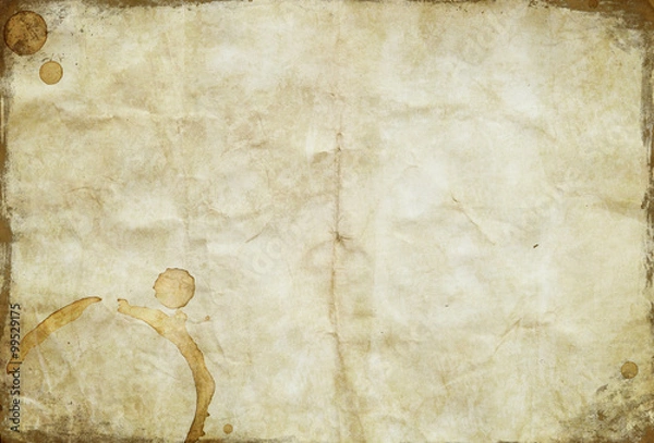 Fototapeta old paper sheet