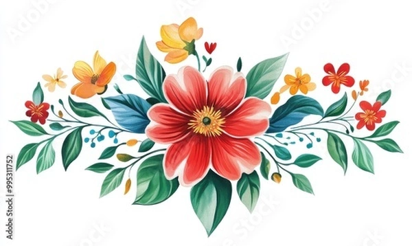 Obraz Floral design element