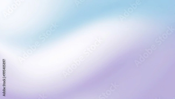 Obraz Abstract blue, white and purple gradient flowing blurred background 