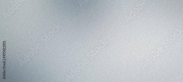 Obraz Subtle and elegant background with a grainy texture on metallic surface in silver tones