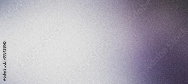 Obraz Captivating abstract background transitioning from white to purple, with grainy texture for depth. Perfect for creative projects like banners and posters. Trendy and stylish